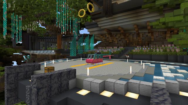 Screenshot of the Minecraft Bedrock Marketplace product Treehouse Base created by 5 Frame Studios.