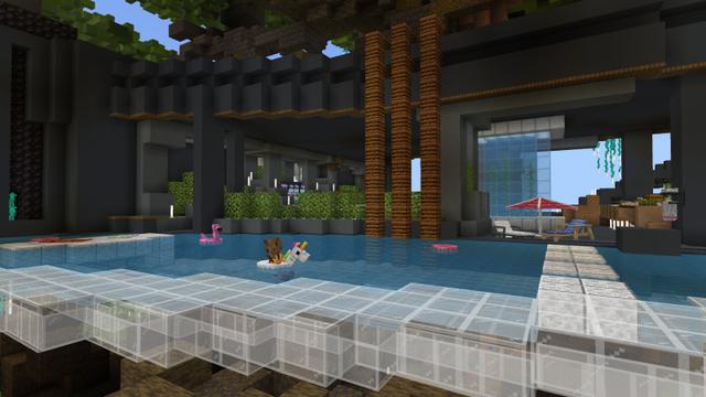 Screenshot of the Minecraft Bedrock Marketplace product Treehouse Base created by 5 Frame Studios.