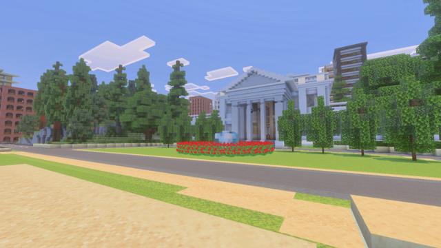 Screenshot of the Minecraft Bedrock Marketplace product United States created by 5 Frame Studios.