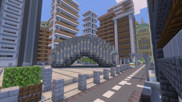 Screenshot of the Minecraft Bedrock Marketplace product United States created by 5 Frame Studios.