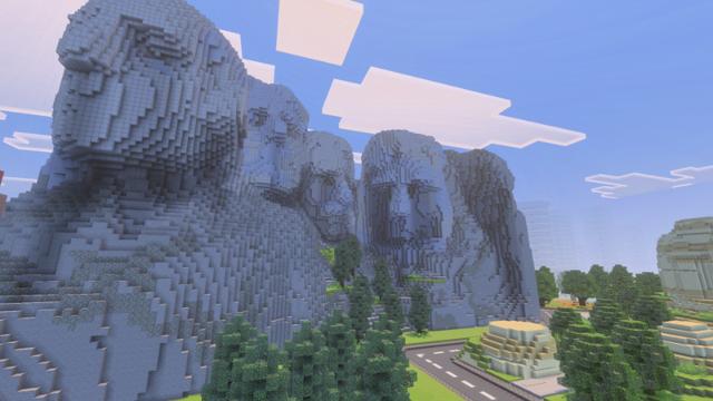 Screenshot of the Minecraft Bedrock Marketplace product United States created by 5 Frame Studios.