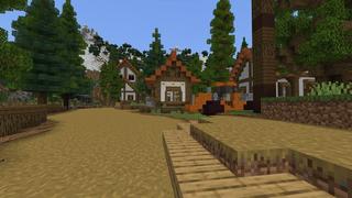 Screenshot of the Minecraft Bedrock Marketplace product Valley Village created by 5 Frame Studios.