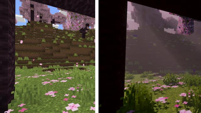 Screenshot of the Minecraft Bedrock Marketplace product Vibrant Realism PBR created by 5 Frame Studios.