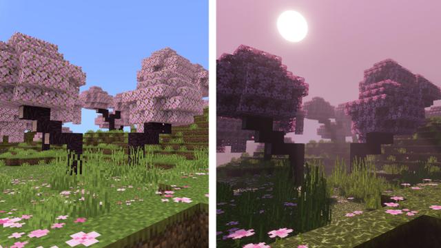 Screenshot of the Minecraft Bedrock Marketplace product Vibrant Realism PBR created by 5 Frame Studios.
