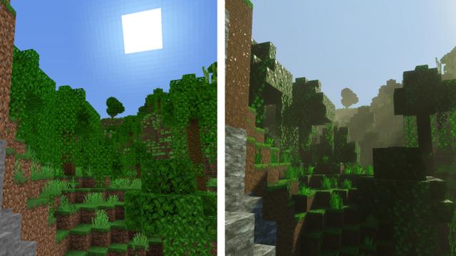 Screenshot of the Minecraft Bedrock Marketplace product Vibrant Realism PBR created by 5 Frame Studios.