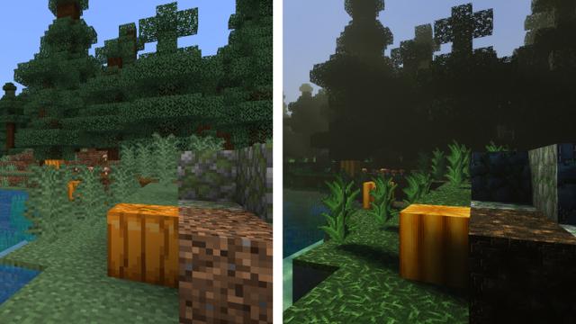 Screenshot of the Minecraft Bedrock Marketplace product Vibrant Realism PBR created by 5 Frame Studios.