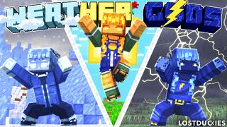 Thumbnail of the Minecraft Bedrock Marketplace product Weather Gods created by 5 Frame Studios.