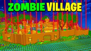 Thumbnail of the Minecraft Bedrock Marketplace product Zombie Village created by 5 Frame Studios.