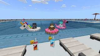 Screenshot of the Minecraft Bedrock Marketplace product Zombies & Furniture created by 5 Frame Studios.