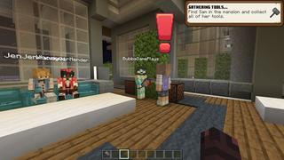 Screenshot of the Minecraft Bedrock Marketplace product Zombies & Furniture created by 5 Frame Studios.