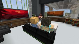 Screenshot of the Minecraft Bedrock Marketplace product Zombies & Furniture created by 5 Frame Studios.
