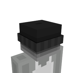 Thumbnail of the Minecraft Bedrock Marketplace product Black bonnet created by FineArts.