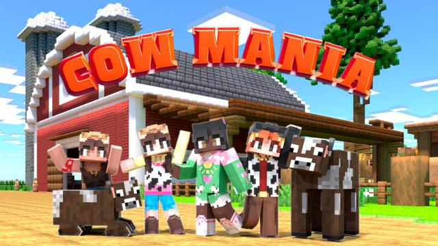 Thumbnail of the Minecraft Bedrock Marketplace product Cow Mania created by FineArts.