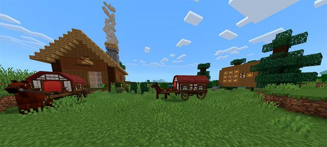 Panorama of the Minecraft Bedrock Marketplace product NOMAD created by FineArts.