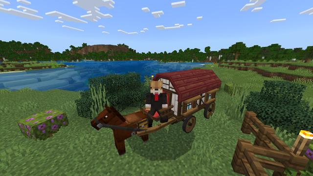 Screenshot of the Minecraft Bedrock Marketplace product NOMAD created by FineArts.