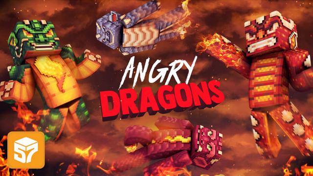 Thumbnail of the Minecraft Bedrock Marketplace product Angry Dragons created by 57Digital.