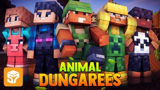 Thumbnail of the Minecraft Bedrock Marketplace product Animal Dungarees created by 57Digital.
