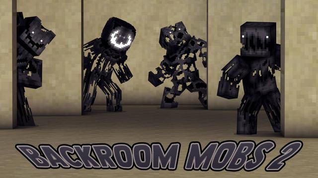 Thumbnail of the Minecraft Bedrock Marketplace product Backroom Mobs 2 created by 57Digital.