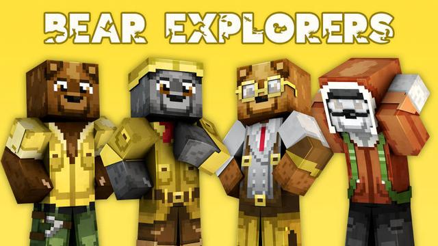 Thumbnail of the Minecraft Bedrock Marketplace product Bear Explorers created by 57Digital.