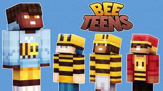 Thumbnail of the Minecraft Bedrock Marketplace product Bee Teens created by 57Digital.
