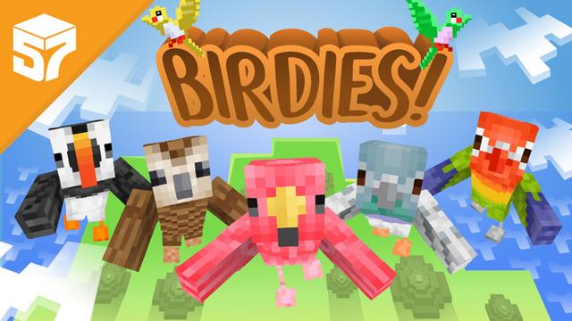 Thumbnail of the Minecraft Bedrock Marketplace product Birdies created by 57Digital.