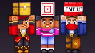 Thumbnail of the Minecraft Bedrock Marketplace product Block Heads created by 57Digital.