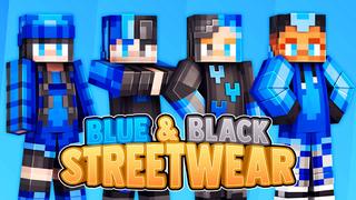 Thumbnail of the Minecraft Bedrock Marketplace product Blue & Black Streetwear created by 57Digital.