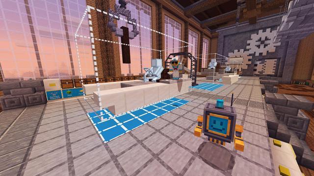 Screenshot of the Minecraft Bedrock Marketplace product Boat Builder created by 57Digital.