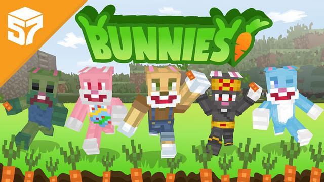 Thumbnail of the Minecraft Bedrock Marketplace product Bunnies created by 57Digital.