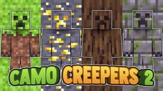 Thumbnail of the Minecraft Bedrock Marketplace product Camo Creepers 2 created by 57Digital.
