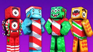 Thumbnail of the Minecraft Bedrock Marketplace product Candy Cane Monsters created by 57Digital.