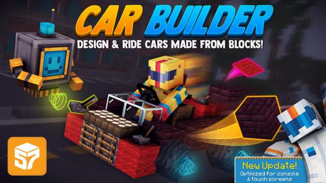Thumbnail of the Minecraft Bedrock Marketplace product Car Builder created by 57Digital.