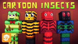 Thumbnail of the Minecraft Bedrock Marketplace product Cartoon Insects created by 57Digital.