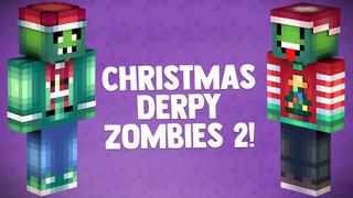 Thumbnail of the Minecraft Bedrock Marketplace product Christmas Derpy Zombies 2! created by 57Digital.