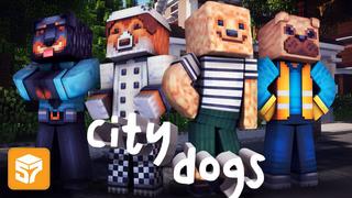 Thumbnail of the Minecraft Bedrock Marketplace product City Dogs created by 57Digital.