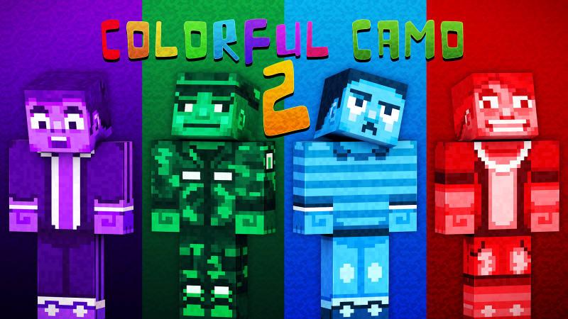 Colorful Camo 2 by 57Digital | CHUNK - Minecraft Bedrock Marketplace ...