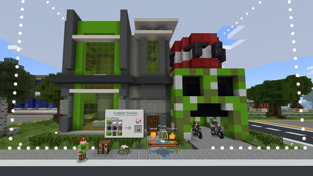 Screenshot of the Minecraft Bedrock Marketplace product Craftable: Mansions created by 57Digital.