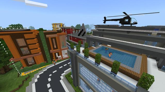 Screenshot of the Minecraft Bedrock Marketplace product Craftable: Mansions created by 57Digital.