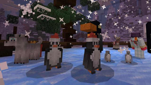 Screenshot of the Minecraft Bedrock Marketplace product Craftable: Snow Globes created by 57Digital.