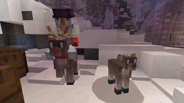 Screenshot of the Minecraft Bedrock Marketplace product Craftable: Snow Globes created by 57Digital.