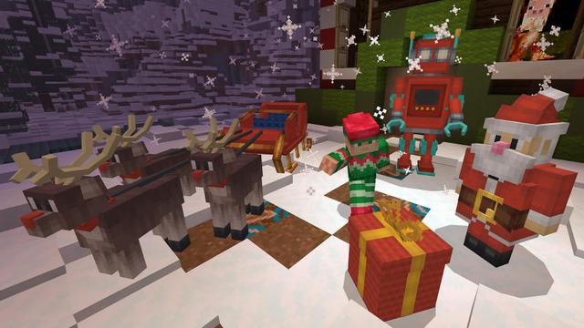 Screenshot of the Minecraft Bedrock Marketplace product Craftable: Snow Globes created by 57Digital.
