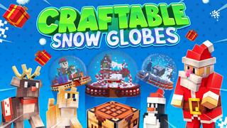 Thumbnail of the Minecraft Bedrock Marketplace product Crafteable: Globos de nieve created by 57Digital.