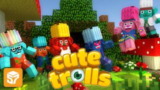 Thumbnail of the Minecraft Bedrock Marketplace product Cute Trolls created by 57Digital.