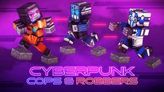 Thumbnail of the Minecraft Bedrock Marketplace product Cyberpunk Cops & Robbers created by 57Digital.
