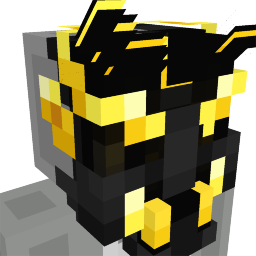 Thumbnail of the Minecraft Bedrock Marketplace product Dark Gold Demon Mask created by 57Digital.