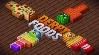 Thumbnail of the Minecraft Bedrock Marketplace product Derpy Foods created by 57Digital.
