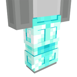 Thumbnail of the Minecraft Bedrock Marketplace product Diamond Block Pants created by 57Digital.