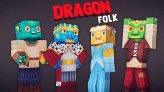 Thumbnail of the Minecraft Bedrock Marketplace product Dragon Folk created by 57Digital.