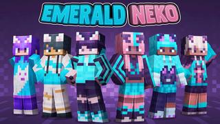 Thumbnail of the Minecraft Bedrock Marketplace product Emerald Neko created by 57Digital.