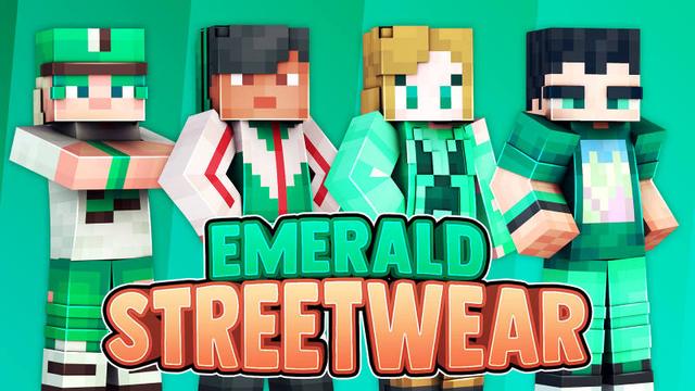 Thumbnail of the Minecraft Bedrock Marketplace product Emerald Streetwear created by 57Digital.